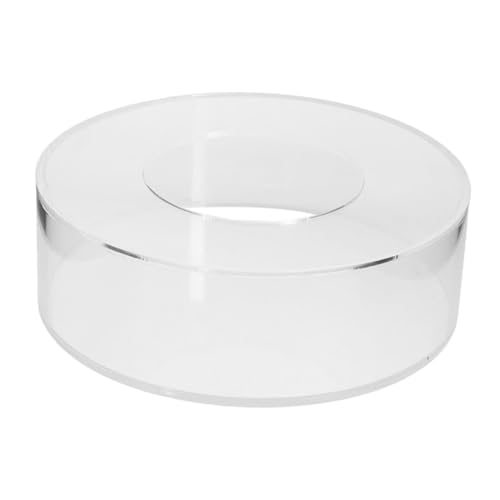 HANABASS Transparenter Runder Acryl Kuchenständer Befüllbare Tortenpräsentationsbox als Dekorativer für Hochzeit Geburtstag und Party HANABASS Transparenter Runder Acryl Kuchenständer Befüllbare Tortenpräsentationsbox als Dekorativer für Hochzeit Geburtstag und Party von HANABASS