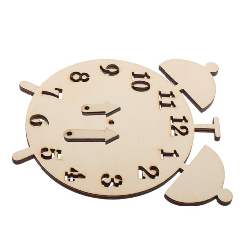 HANABASS Wecker aus Holzspänen Bestandteile von Wanduhren Werkzeuge zum Uhrenbau Vintage Wohnkultur Teile für die Uhrmacherei handgefertigte Holzuhr DIY-Uhr Khaki HANABASS Wecker aus Holzspänen Bestandteile von Wanduhren Werkzeuge zum Uhrenbau Vintage Wohnkultur Teile für die Uhrmacherei handgefertigte Holzuhr DIY-Uhr Khaki von HANABASS