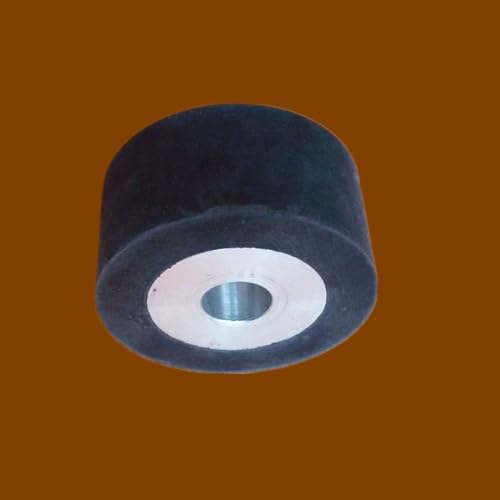 100 x 50 Spreizband-Schleifrad, Gummi-Kontaktrad, Schleifbänder-Set, flache Oberfläche, Loch 32 mm von HANASE