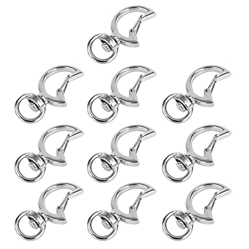 HANGELI 10 Stück / Mond hohle Schlüsselkette Schlüsselringe Schlüsselanhänger Zubehör Karabinerverschluss Schmuckherstellung HANGELI 10 Stück / Mond hohle Schlüsselkette Schlüsselringe Schlüsselanhänger Zubehör Karabinerverschluss Schmuckherstellung von HANGELI