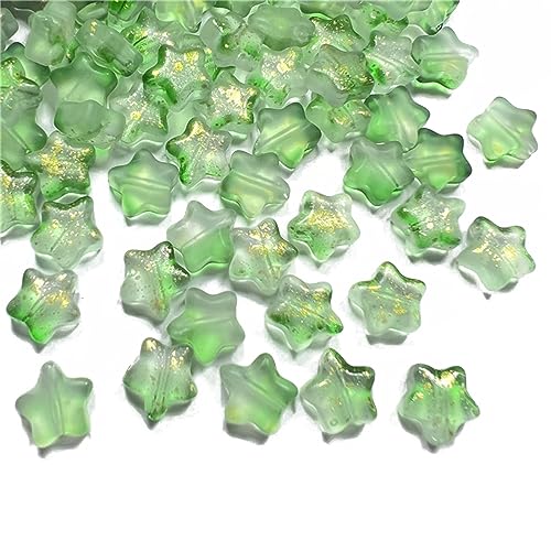 HANGELI 50 Stück Acrylperlen, bunte Perlen, Abstandshalter, Charm, lose Perlen, Schmuckzubehör HANGELI 50 Stück Acrylperlen, bunte Perlen, Abstandshalter, Charm, lose Perlen, Schmuckzubehör von HANGELI
