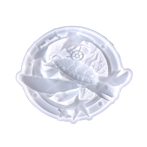 HANGELI Glänzende Silikonform für Meeresschildkröten, Wandmontage, Valentinstag, Stereo, Ornamente, Anhänger, Epoxidharz, Bastelformen HANGELI Glänzende Silikonform für Meeresschildkröten, Wandmontage, Valentinstag, Stereo, Ornamente, Anhänger, Epoxidharz, Bastelformen von HANGELI