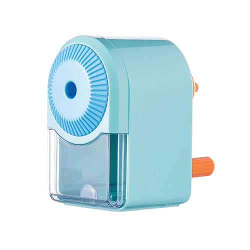 HANGELI Handkurbel Bleistiftspitzer Tragbarer manueller Bleistiftspitzer für runde dreieckige und sechseckige Bleistiftformen HANGELI Handkurbel Bleistiftspitzer Tragbarer manueller Bleistiftspitzer für runde dreieckige und sechseckige Bleistiftformen von HANGELI