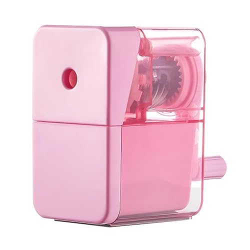 HANGELI Manueller Anspitzer für Kinder mit Behälter, automatische Zufuhr, für die meisten 7,3–8,0 mm Holzstifte, Buntstifte, Skizzenstifte HANGELI Manueller Anspitzer für Kinder mit Behälter, automatische Zufuhr, für die meisten 7,3–8,0 mm Holzstifte, Buntstifte, Skizzenstifte von HANGELI