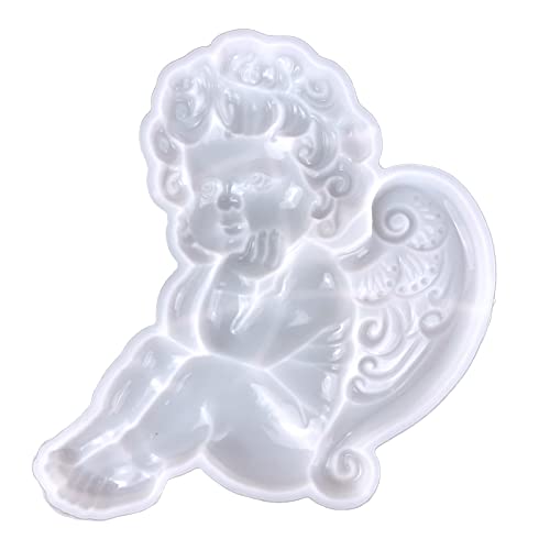 HANGELI Silikon-Form mit Flügelanhänger, Kristall-Epoxidharz, Wandbehang, Dekoration, halbdimensionale Flügel, Baby-Ornament, Silikonform HANGELI Silikon-Form mit Flügelanhänger, Kristall-Epoxidharz, Wandbehang, Dekoration, halbdimensionale Flügel, Baby-Ornament, Silikonform von HANGELI