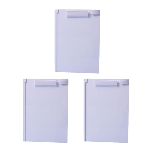 HANGELI Stardard Klemmbrett in Briefgröße, transparent, Dokumentenhalter mit Clip, Klemmbrett, transparentes Klemmbrett, Acryl-Klemmbrett von HANGELI