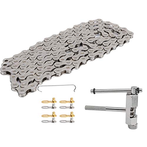 Fahrradkette Set Edelstahl 10 -Geschwindigkeits -Kombination Mountain Road Bike Accessoire Fahrradkette Set Edelstahl 10 -Geschwindigkeits -Kombination Mountain Road Bike Accessoire von HANHEFLY