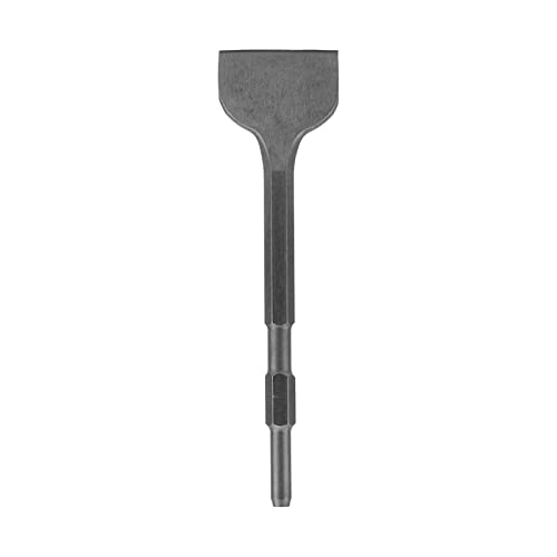 Grooving Meißel Mauerwerk Beton Ziegelsteinfliesen Entfernung Sechskant Shank Hammer Bohrwerkzeug für Profis (Breit flach) von HANHEFLY