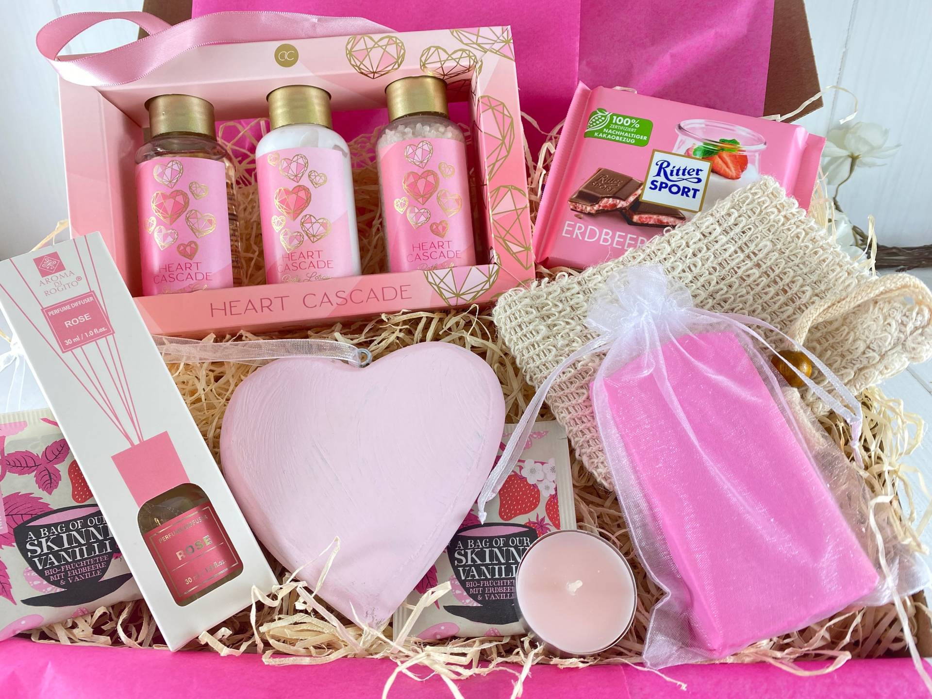 Frauen Personalisierte Geschenkbox, Beauty , Freundin, Wellness, Weihnachten, Valentinstag, Muttertag, Herz Frauen Personalisierte Geschenkbox, Beauty , Freundin, Wellness, Weihnachten, Valentinstag, Muttertag, Herz von HANSELSSHOP