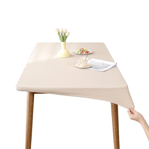 PU Leder Tischwäsche, Rechteckige Wipe Clean Picknick Tischdecke Mit Elastischem Rand Wasserdicht ölfest Tailliert Tablecloth Für Küche Esszimmer Camping-Butterreis-70X120CM PU Leder Tischwäsche, Rechteckige Wipe Clean Picknick Tischdecke Mit Elastischem Rand Wasserdicht ölfest Tailliert Tablecloth Für Küche Esszimmer Camping-Butterreis-70X120CM von HANSULAN