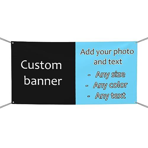 HAOANGZHE Banner Eelbst Gestalten, Personalisierte Banner, werbebanner selbst gestalten, Personalisiertes Banner Foto, Angepasst Ihr Eigenes Foto/Logo/Text, Geburtstagsfeier, Hochzeit Banner HAOANGZHE Banner Eelbst Gestalten, Personalisierte Banner, werbebanner selbst gestalten, Personalisiertes Banner Foto, Angepasst Ihr Eigenes Foto/Logo/Text, Geburtstagsfeier, Hochzeit Banner von HAOANGZHE