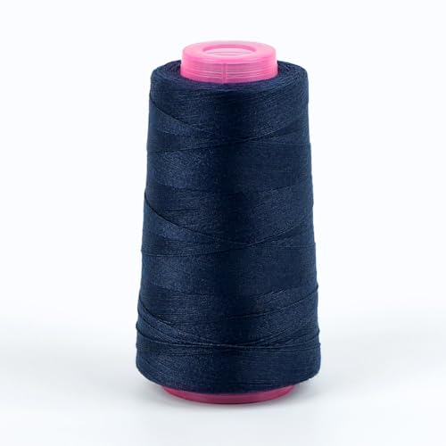 HAORUN Nähgarnspule, mehrfarbig, für DIY-Nähmaterial, solide, langlebig (Marineblau) von HAORUN