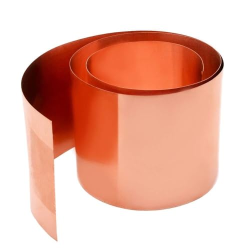 HAOTAISH T2 Kupferfolienrolle Zum Reparieren Von Wasserfestem Heimwerken, Breite 100mm, Länge 1m,0.05×100mm von HAOTAISH