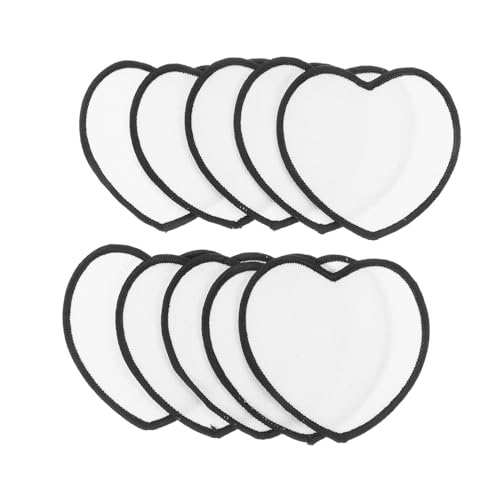 10 Stück Weiße Bügel Patches für Diy Hitzeübertragungs Stickerei für Kleidung Hüte Taschen und Mehr Einfach zu Verwenden für Bastelprojekte 10 Stück Weiße Bügel Patches für Diy Hitzeübertragungs Stickerei für Kleidung Hüte Taschen und Mehr Einfach zu Verwenden für Bastelprojekte von HAPINARY