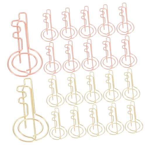 30 Stück Kreative Schlüssel Büroklammern aus Dekorative Paperclips und Roségold Organisieren von Dokumenten Notizen und Erinnerungen für Büro und Schule 30 Stück Kreative Schlüssel Büroklammern aus Dekorative Paperclips und Roségold Organisieren von Dokumenten Notizen und Erinnerungen für Büro und Schule von HAPINARY