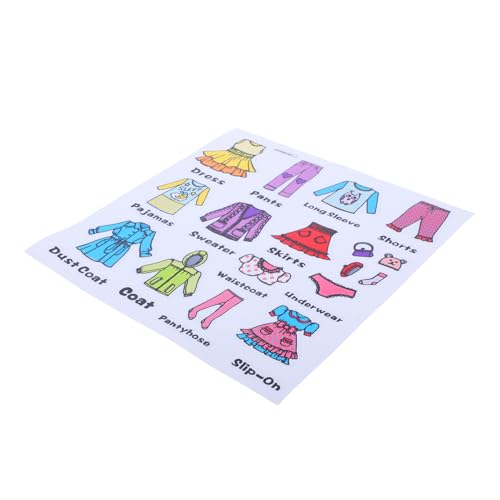 HAPINARY 1 Blatt Kleidungskennzeichnungsaufkleber, Kleideraufbewahrungsetikettenaufkleber, Kleidungsetikettenaufkleber Für Die Kleiderschrankorganisation, Aufkleber Zum Sortieren Von von HAPINARY