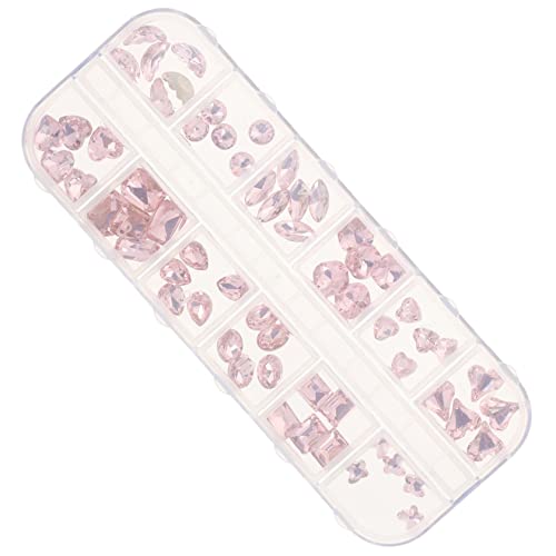 HAPINARY 1 Box Spezieller Diamantschmuck, Strasssteine ​​Für Nägel, Festival Accessoires, Damen Nageldekorationen, Nagel Accessoires, Schmucksteine ​​Für Nägel, Nagel Strass, Strass von HAPINARY