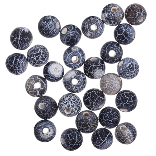 HAPINARY 1 Mattierte Achatperlen, Perlen Mit Kleinem Loch, Charms, Perlen Zum Basteln, Lose Perlen, Runde Perlen, Armband, DIY Perlen, Basteln, Lose Perlen, Lose Perlen Für Schmuck, Perlen von HAPINARY