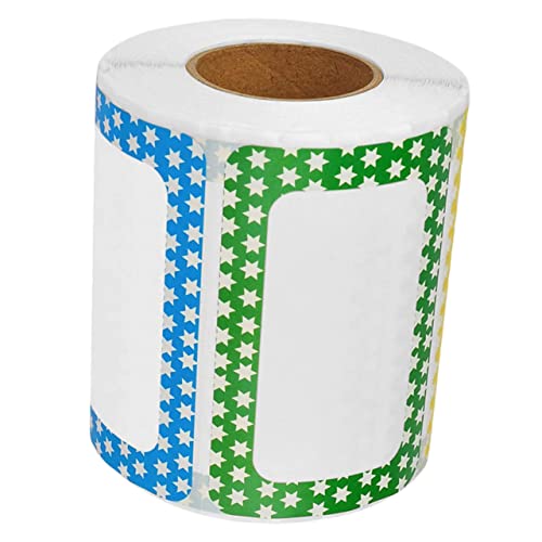 HAPINARY 1 Rolle Blanko Etikettenaufkleber, Namensschild Aufkleber, Mehrzweck Etikettenaufkleber, Handschrift Etikettenaufkleber, Blanko Aufkleber, Klebeetiketten, Selbstklebende HAPINARY 1 Rolle Blanko Etikettenaufkleber, Namensschild Aufkleber, Mehrzweck Etikettenaufkleber, Handschrift Etikettenaufkleber, Blanko Aufkleber, Klebeetiketten, Selbstklebende von HAPINARY