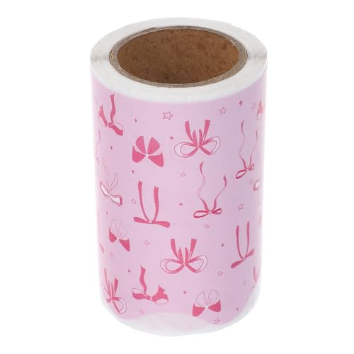 HAPINARY 1 Rolle Bogenrandaufkleber Zurück in die Schule Dekoration Tafelrandpapier Bulletin Board Decoration Sticker abnehmbares Randpapier Aufkleber aus beschichtetem Papier Rosa von HAPINARY