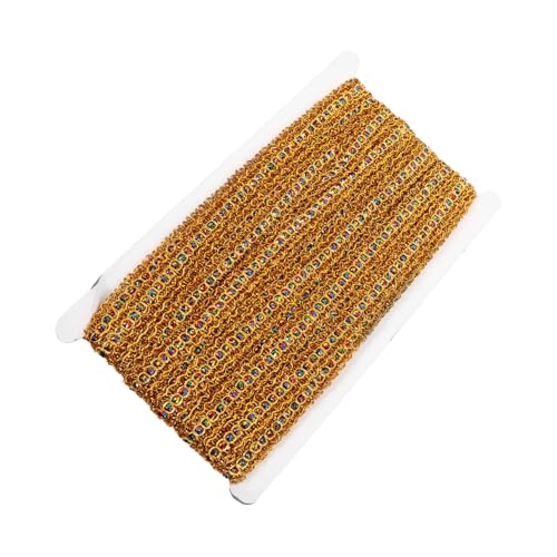 HAPINARY 1 Rolle Bunte Edelsteinlinien, Dekorative Borte, Bunt, Bestickte Spitzenborte, Herstellung Von Spitzenborten, Dekoration, DIY Kleidung, Spitzenborte, Dekoratives Spitzenband, HAPINARY 1 Rolle Bunte Edelsteinlinien, Dekorative Borte, Bunt, Bestickte Spitzenborte, Herstellung Von Spitzenborten, Dekoration, DIY Kleidung, Spitzenborte, Dekoratives Spitzenband, von HAPINARY
