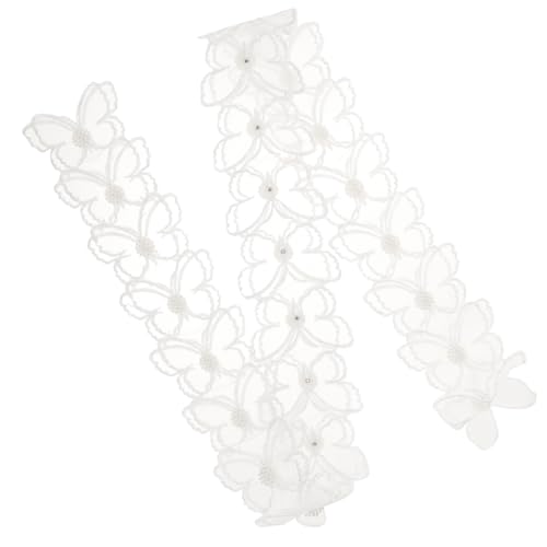 HAPINARY 1 Rolle Deko Blumen Mit Schleifen, DIY Bastelstoff, DIY Kopfschmuck, Stoffbesatz, Deko Stoffband, Kleidungsstoffband, Nähapplikationsbesatz, Stickstoffbesatz HAPINARY 1 Rolle Deko Blumen Mit Schleifen, DIY Bastelstoff, DIY Kopfschmuck, Stoffbesatz, Deko Stoffband, Kleidungsstoffband, Nähapplikationsbesatz, Stickstoffbesatz von HAPINARY
