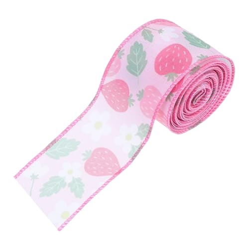 HAPINARY 1 Rolle Erdbeerbandbogen Partyverpackungsband Frühlingsband Packband Vorhanden Bänder Für Diy Band Zum Basteln Diy -handwerksband Verpackungsband Für Wickelband Polyester HAPINARY 1 Rolle Erdbeerbandbogen Partyverpackungsband Frühlingsband Packband Vorhanden Bänder Für Diy Band Zum Basteln Diy -handwerksband Verpackungsband Für Wickelband Polyester von HAPINARY