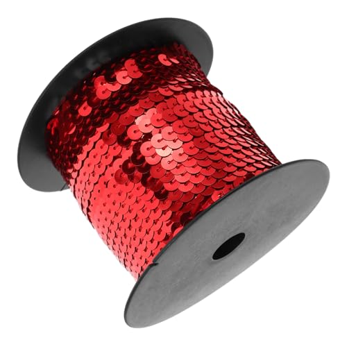 HAPINARY 1 Rolle Glitzerndes Paillettenband Yards für Diy Projekte Elastisches Dekoband für Kleidung und Bastelarbeiten Leuchtendes Strapazierfähig und Farbecht HAPINARY 1 Rolle Glitzerndes Paillettenband Yards für Diy Projekte Elastisches Dekoband für Kleidung und Bastelarbeiten Leuchtendes Strapazierfähig und Farbecht von HAPINARY