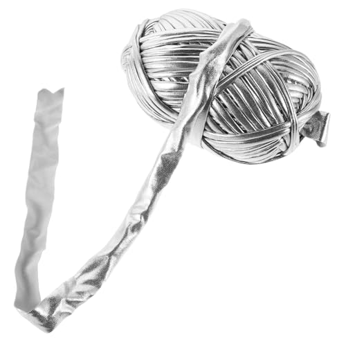 HAPINARY 1 Rolle Handgewebte Taschen Garn Für Babydecken Handgefertigtes Beutelzubehör Handgefertigtes Taschenset Hutgarne Nähmaschinenfaden Taschenherstellungsset Silber Polyester HAPINARY 1 Rolle Handgewebte Taschen Garn Für Babydecken Handgefertigtes Beutelzubehör Handgefertigtes Taschenset Hutgarne Nähmaschinenfaden Taschenherstellungsset Silber Polyester von HAPINARY
