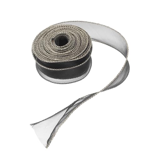 HAPINARY 1 Rolle Meerjungfrau-Band Hochzeitsband Blumenband für Blumenstrauß Verpackungsband Geschenkband zum Geburtstag Bogenbänder Valentinsband Chiffon -Band Baumband Polyester Schwarz HAPINARY 1 Rolle Meerjungfrau-Band Hochzeitsband Blumenband für Blumenstrauß Verpackungsband Geschenkband zum Geburtstag Bogenbänder Valentinsband Chiffon -Band Baumband Polyester Schwarz von HAPINARY