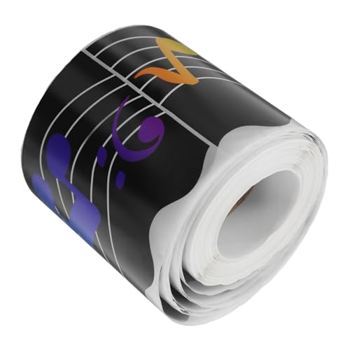 HAPINARY 1 Rolle Musiknoten Aufkleber für Schwarze Bretter Einfache Anwendung Langlebige Gestaltung für Schule Büro und Zuhause HAPINARY 1 Rolle Musiknoten Aufkleber für Schwarze Bretter Einfache Anwendung Langlebige Gestaltung für Schule Büro und Zuhause von HAPINARY
