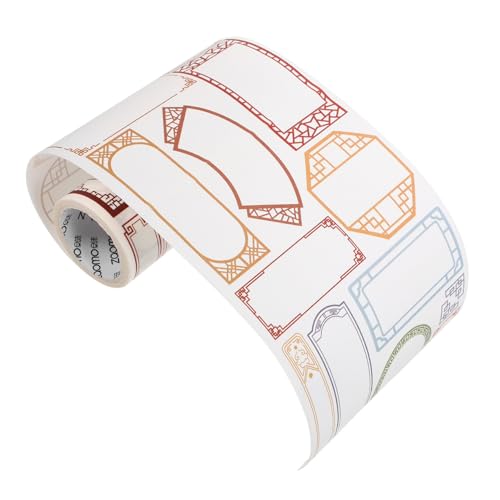 HAPINARY 1 Rolle Washi Klebeband, Basteln, Aufkleber, Bastelband, Washi Papierband, DIY Klebeband, Geschenkband, DIY Dekobänder, Washi Briefpapierband, Retro Klebeband, Bedrucktes HAPINARY 1 Rolle Washi Klebeband, Basteln, Aufkleber, Bastelband, Washi Papierband, DIY Klebeband, Geschenkband, DIY Dekobänder, Washi Briefpapierband, Retro Klebeband, Bedrucktes von HAPINARY