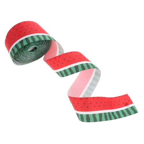 HAPINARY 1 Rolle Wassermelonenband, DIY Band, Kreatives Band, Geschenkverpackungsband, Geschenkband, Ornamentband, Dekorband Zum Verpacken Von Geschenken, Bastelband, Exquisites von HAPINARY