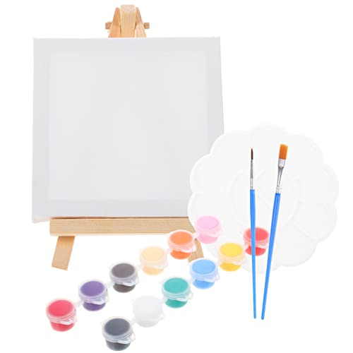 HAPINARY 1 Satz Ausstellungsständer Aus Holz, Malständer Für, Desktop Staffelei, Kleiner Malstaffelei, Malstaffelei, Tischplatte, Mini Staffelei, Ausstellungsständer, DIY von HAPINARY