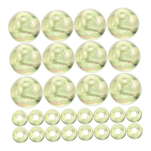 HAPINARY 1 Satz Diy Acrylperlen Transparente Runde Perlen für Schmuckherstellung Armband Halskette und Schlüsselanhänger Vielseitig Einsetzbare Bastelperlen Lemon HAPINARY 1 Satz Diy Acrylperlen Transparente Runde Perlen für Schmuckherstellung Armband Halskette und Schlüsselanhänger Vielseitig Einsetzbare Bastelperlen Lemon von HAPINARY