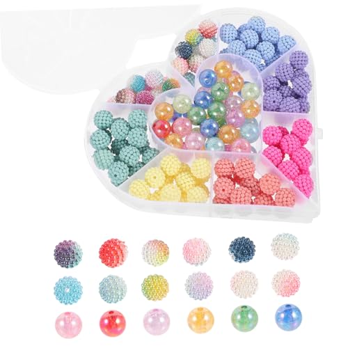 HAPINARY 1 Schachtel Acrylperlen für Schmuckherstellung Robuste DIY Spacer Perlen für Armband Halskette Vielseitige Lose Perlen zum Basteln von Individuellem Schmuck HAPINARY 1 Schachtel Acrylperlen für Schmuckherstellung Robuste DIY Spacer Perlen für Armband Halskette Vielseitige Lose Perlen zum Basteln von Individuellem Schmuck von HAPINARY