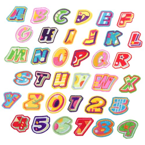 HAPINARY 1 Set Englischer Buchstaben Patch, Nähflicken, Kleidungs Bügelflicken, Bestickte Patches, Stickflicken, Bügelflicken Für Jeans, Kleidung, Dekorative Patches, Aufnäher HAPINARY 1 Set Englischer Buchstaben Patch, Nähflicken, Kleidungs Bügelflicken, Bestickte Patches, Stickflicken, Bügelflicken Für Jeans, Kleidung, Dekorative Patches, Aufnäher von HAPINARY