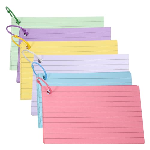 HAPINARY 1 Set Karteikarten Notizen, Linierte Karteikarten, Praktische Speicherkarten, Weiße Blankokarten, Lernkarten Mit Ordner, Blankokarten, Notizbücher, Lern Speicherkarten, DIY HAPINARY 1 Set Karteikarten Notizen, Linierte Karteikarten, Praktische Speicherkarten, Weiße Blankokarten, Lernkarten Mit Ordner, Blankokarten, Notizbücher, Lern Speicherkarten, DIY von HAPINARY