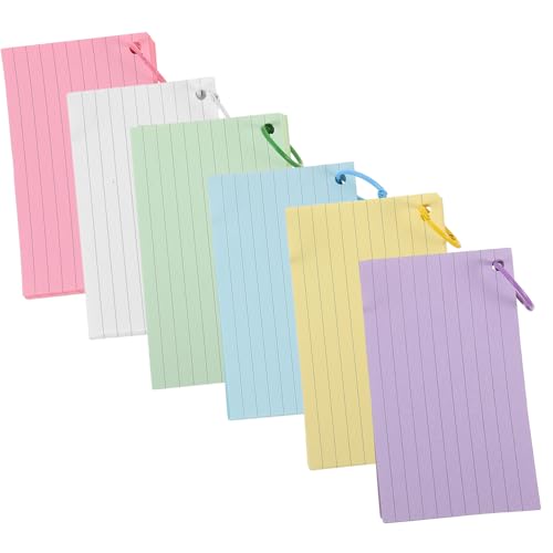 HAPINARY 1 Set Loseblattbuch, Vorgelochte Karteikarten, Englische Wortkarten, Taschen Blankokarten, Notizblöcke, Kreative Karteikarten, Loseblatt Karteikarten, Memokarten, Lernkarten, HAPINARY 1 Set Loseblattbuch, Vorgelochte Karteikarten, Englische Wortkarten, Taschen Blankokarten, Notizblöcke, Kreative Karteikarten, Loseblatt Karteikarten, Memokarten, Lernkarten, von HAPINARY