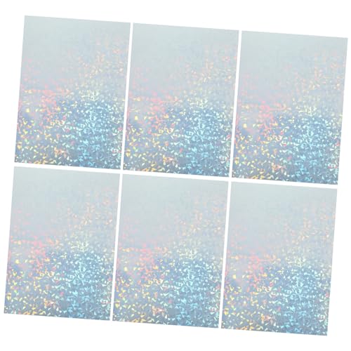 HAPINARY 10 Blatt Bogendruck Pvc Aufkleber Dekopapier Drucketiketten Aufkleber Für Maschinenbaupapiere Etikettendruckerpapier Mattes Aufkleberpapier Für Drucker Glitzer Fotopapier von HAPINARY