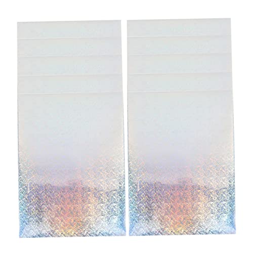 HAPINARY 10 Blatt Farbpapier Reflektierendes Druckpapier Glänzendes Fotopapier Farbiges Druckpapier Glänzendes Druckerpapier Bilddruckpapier Glänzendes Fotopapier Klebepapier von HAPINARY