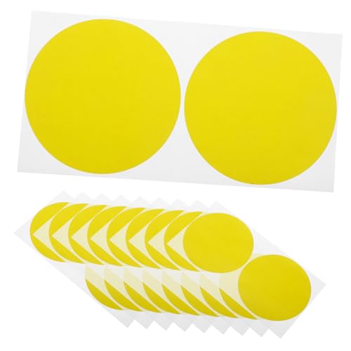 HAPINARY 10 Blatt Große Klebepunkte Selbstklebende Aufkleber aus Papier Ablösbare Markierungsetiketten für Büro Schule Sortierung und Dekoration HAPINARY 10 Blatt Große Klebepunkte Selbstklebende Aufkleber aus Papier Ablösbare Markierungsetiketten für Büro Schule Sortierung und Dekoration von HAPINARY