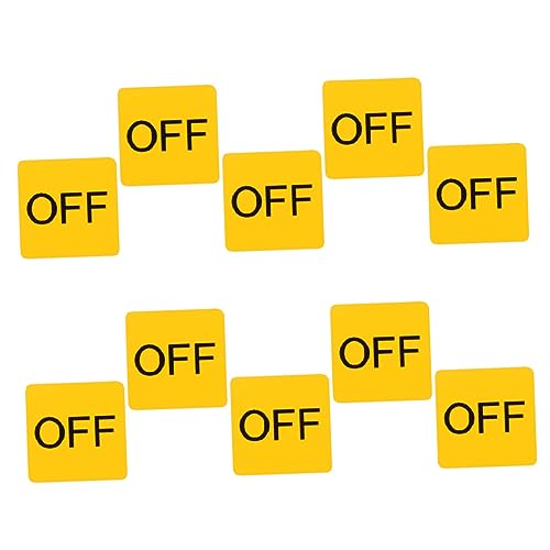 HAPINARY 10 Blatt Off Device Warnaufkleber Selbstklebende Caution Sticker für Sicherheitswarnungen Schlafzimmer Kinderzimmer und Hochwertige Haftung Klassisches Design für Verschiedene HAPINARY 10 Blatt Off Device Warnaufkleber Selbstklebende Caution Sticker für Sicherheitswarnungen Schlafzimmer Kinderzimmer und Hochwertige Haftung Klassisches Design für Verschiedene von HAPINARY