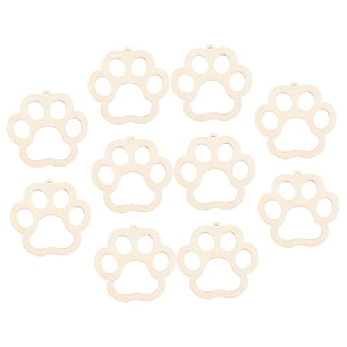 HAPINARY 10 Sätze Teiliges Pfotenförmige Holzscheiben aus Stabilem Holz Blanko DIY und Bastelmaterial Glatte Oberfläche Sicher für Haustierfans Vielseitig für Kreative Kunstprojekte HAPINARY 10 Sätze Teiliges Pfotenförmige Holzscheiben aus Stabilem Holz Blanko DIY und Bastelmaterial Glatte Oberfläche Sicher für Haustierfans Vielseitig für Kreative Kunstprojekte von HAPINARY