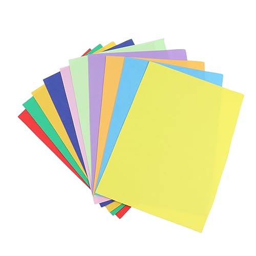 HAPINARY 10 Stück Bunte Bastelbögen Eva Schaumstoffpapier für DIY Handwerk und Schulprojekte für Kreative Bastelideen von Kindern Einfach Zuschneidbar und Flexibel HAPINARY 10 Stück Bunte Bastelbögen Eva Schaumstoffpapier für DIY Handwerk und Schulprojekte für Kreative Bastelideen von Kindern Einfach Zuschneidbar und Flexibel von HAPINARY