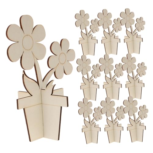 HAPINARY 10 Stück DIY Holzblumen Zum Basteln, Unlackierte Holzhandwerke, Holzhandwerk, Unlackierte Holzblumenornamente, DIY Holzblumen, Unlackierte Holzornamente, Holzblumen Zum Bemalen HAPINARY 10 Stück DIY Holzblumen Zum Basteln, Unlackierte Holzhandwerke, Holzhandwerk, Unlackierte Holzblumenornamente, DIY Holzblumen, Unlackierte Holzornamente, Holzblumen Zum Bemalen von HAPINARY