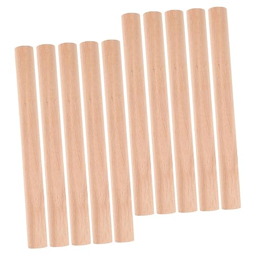 HAPINARY 10 Stück Holzstäbe für Bastelarbeiten DIY Holzrundstäbe für Dekoration Modellbau und Projekte Langlebig und Vielseitig Einsetzbar HAPINARY 10 Stück Holzstäbe für Bastelarbeiten DIY Holzrundstäbe für Dekoration Modellbau und Projekte Langlebig und Vielseitig Einsetzbar von HAPINARY