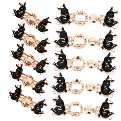 HAPINARY 10 Stück Kaninchenschnalle, Hanfu Kleidungsknöpfe, Aufnähknöpfe Für Kleidung, Damen Kleiderverschluss, Hosenspanner Für Taille, Schalverschluss, Schmuck Für Damenkleidung, HAPINARY 10 Stück Kaninchenschnalle, Hanfu Kleidungsknöpfe, Aufnähknöpfe Für Kleidung, Damen Kleiderverschluss, Hosenspanner Für Taille, Schalverschluss, Schmuck Für Damenkleidung, von HAPINARY