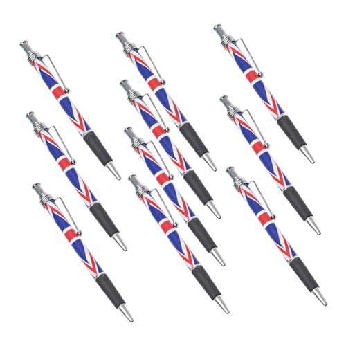 HAPINARY 10 Stück Kugelschreiber Mit Flagge Komfortabler Griffstift Patriotischer Stift Büro Stift Glatter Kugelschreiber Home-office-stift Büroschreibstift Stift Zum Unterschreiben Metall HAPINARY 10 Stück Kugelschreiber Mit Flagge Komfortabler Griffstift Patriotischer Stift Büro Stift Glatter Kugelschreiber Home-office-stift Büroschreibstift Stift Zum Unterschreiben Metall von HAPINARY