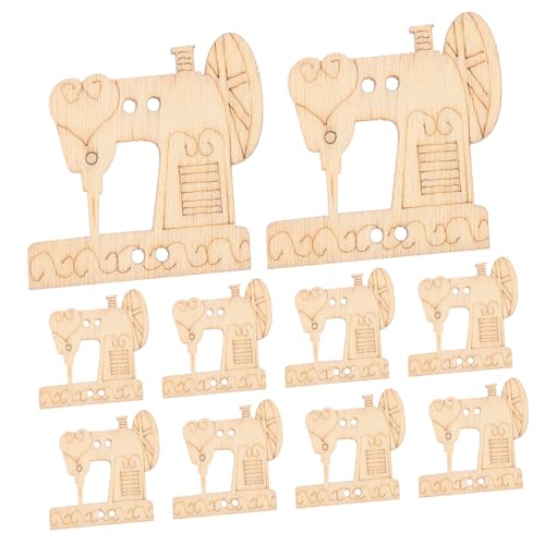 HAPINARY 10 Stück Nähmaschinen Holzspäne, DIY Graffiti Chip, Blanker Holzchip, DIY Nähmaschinenausschnitte, Holzscheiben, Unvollendete Nähmaschinenausschnitte, Hölzerne HAPINARY 10 Stück Nähmaschinen Holzspäne, DIY Graffiti Chip, Blanker Holzchip, DIY Nähmaschinenausschnitte, Holzscheiben, Unvollendete Nähmaschinenausschnitte, Hölzerne von HAPINARY